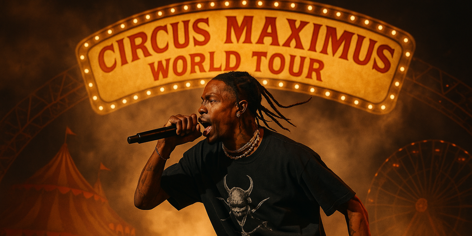 Travis Scott Circus Maximus India Tour Merch