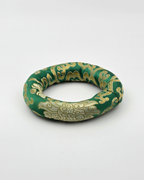 Singing Bowl Silk Ring Cushion