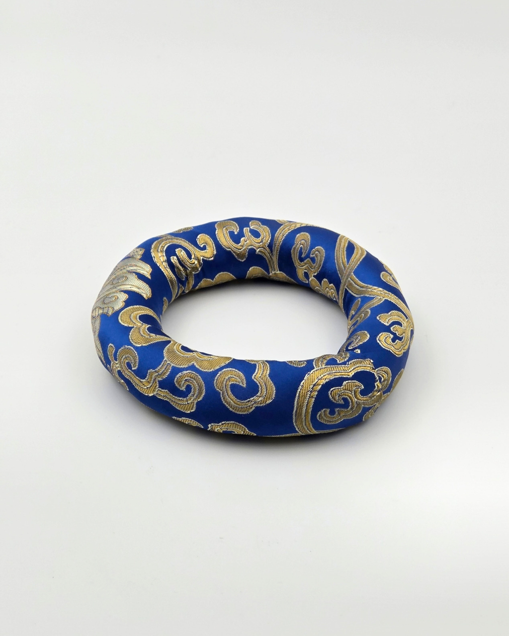 Singing Bowl Silk Ring Cushion